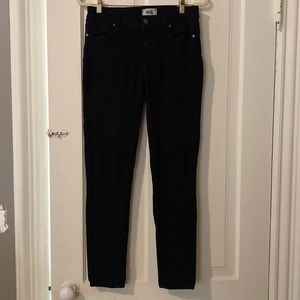 Super soft practically new Paige Black jeans